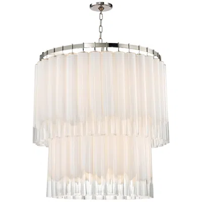 Hudson Valley Tyrell 13 Light Chandelier Plshd Nickel