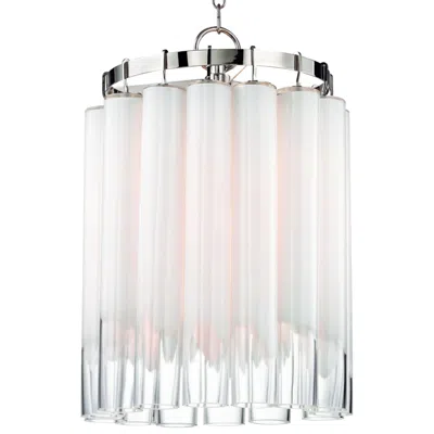 Hudson Valley Tyrell 16 1/4"w Polished Nickel Pendant Light