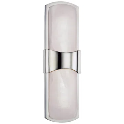 Hudson Valley Valencia 15"h Polished Nickel Led Wall Sconce