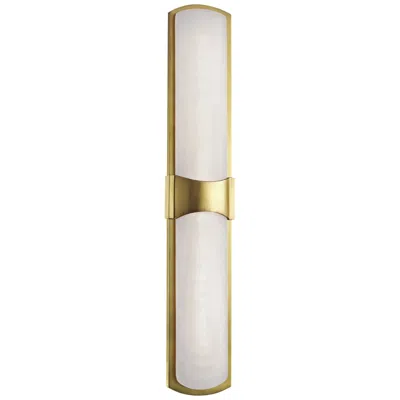 Hudson Valley Valencia 26" High Aged Brass 2-led Wall Sconce