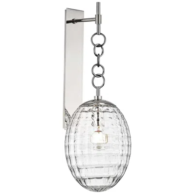Hudson Valley Venice 24" High Polished Nickel Wall Sconce