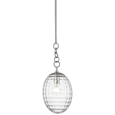 Hudson Valley Venice 8 1/2"w Polished Nickel Mini Pendant