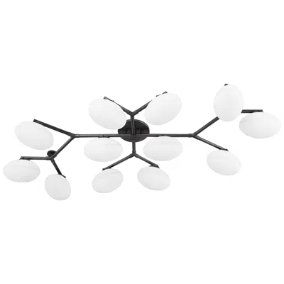 Hudson Valley Wagner 59 1/2" Wide Old Bronze 12-light Led Ceiling Light