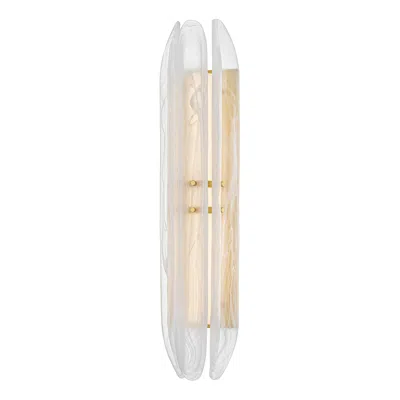 Hudson Valley Westtown Wall Sconce 5.25 Inch In Aged Brass