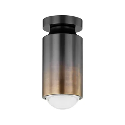 Hudson Valley Whately 4.75" 1 Lt. Gradient Brass Flush Mount