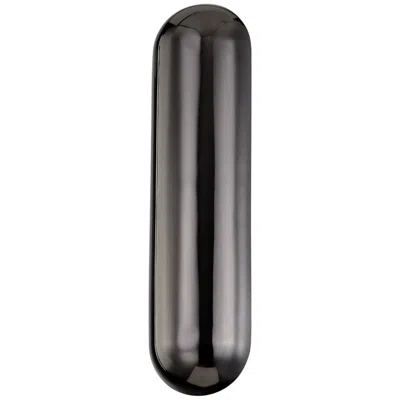 Hudson Valley Wheeler 5" Wide Black Nickel 1 Light Led Wall Sconce