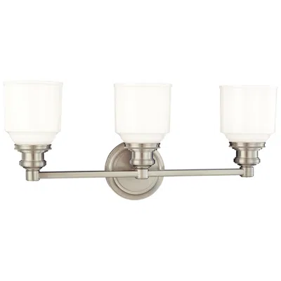 Hudson Valley Windham 22 1/2" Wide Satin Nickel Bath Light