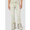 Hudson Walker Kick Flare Jeans In Acid Army Wash In Multi