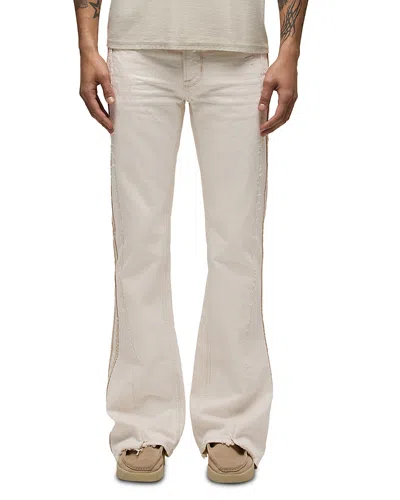 Hudson Walker Kick Flare Jeans In Reconstructed Natural White