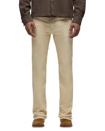 Hudson Walker Kick Flare Slim Fit 34 Jeans In Wax Beige In Neutral
