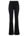 Hudson Woman Jeans Black Size 31 Cotton, Polyester, Elastane In Black