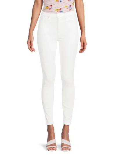 Hudson Babies' Women's Barbara High Rise Ankle Skinny Jeans In White