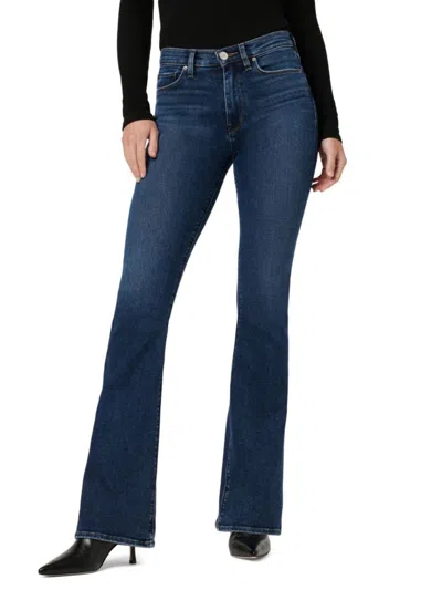 Hudson Women's Barbara Mid Rise Boot Cut Jeans In Blue
