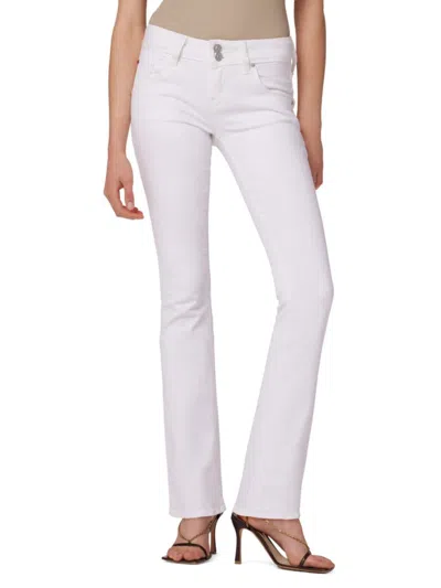 Hudson Women's Beth High Rise Bootcut Jeans In White