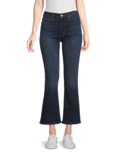 Hudson Women's Blair Cotton-blend High-rise Boot-cut Jeans In Blue