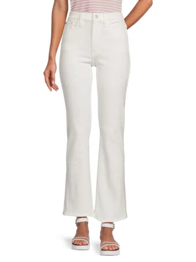 Hudson Women's Blair High Rise Bootcut Jeans In White