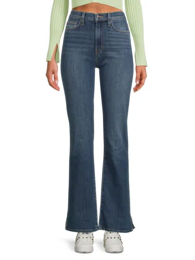 Hudson Women's Blair Whiskered Bootcut Jeans In Blue