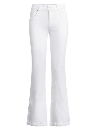 Hudson Nico Midrise Bootcut Barefoot Jean In White