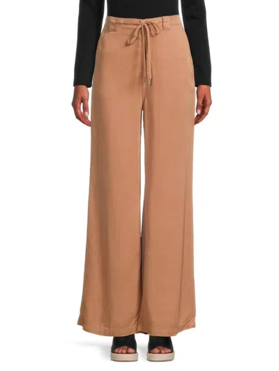 Hudson Women's Drawstring Wide Leg Pants