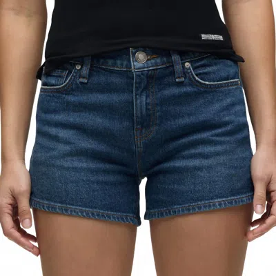Hudson Women's Gemma Mid-rise Short In Rosebud In Blue