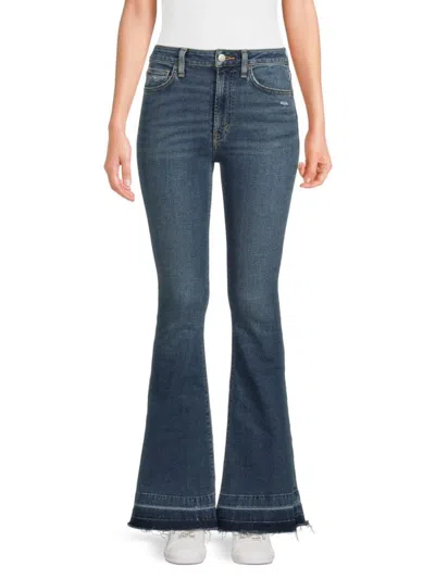 Hudson Women's Heidi High Rise Flared Jeans In Rockport