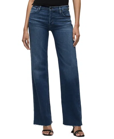 Hudson Women's High-rise Wide-leg Jeans In Dover