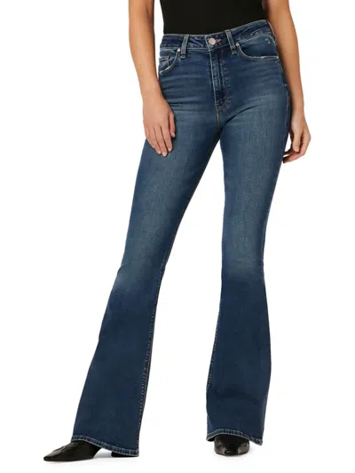 Hudson Women's Holly High Rise Flare Jeans In Lotus