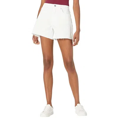 Hudson Women's  Jeans Devon Cut-off Shorts White Raw Hem High Rise Jzz332