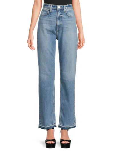 Hudson Babies' Women's Jade High Rise Straight Jeans In Blue