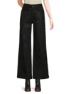 Hudson Women's Jodie Coated Wide Leg Jeans