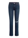 HUDSON WOMEN'S MIDRISE STRAIGHT ANKLE JEANS IN LEGIT