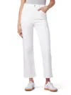 Hudson Women's Noa High-rise Straight Ankle Jeans In White