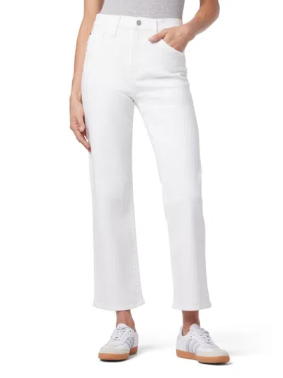 Hudson Babies' Women's Noa High-rise Straight Ankle Jeans In White