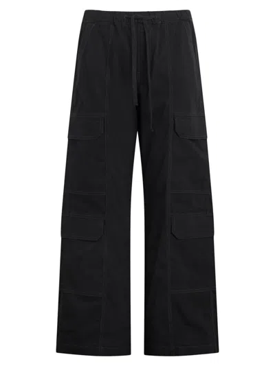 Hudson Women's Parachute Stretch-cotton Trousers In Black