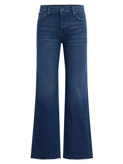 Hudson Women's Petite Rosie High-rise Wide-leg Jeans In Dover