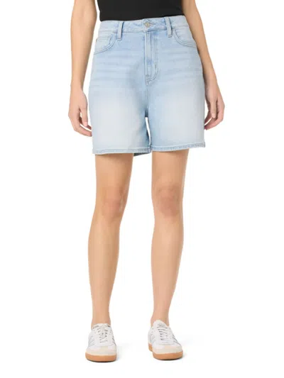 Hudson Women's Relaxed Cotton-blend Denim Shorts