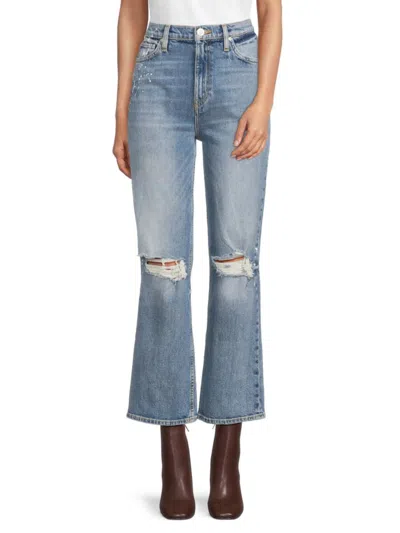Hudson Women's Remi High Rise Ankle Straight Jeans In Time To Time