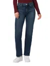 Hudson Remi High-rise Straight Jean In Terrain