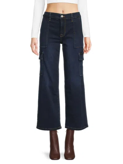 Hudson Babies' Women's Rosalie High Rise Wide Leg Ankle Jeans In Europa