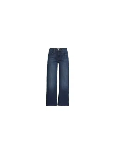 Hudson Babies' Women's Rosalie High Rise Wide Leg Jeans In Aurora Blue