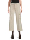 Hudson Babies' Women's Rosalie High Rise Wide Leg Jeans In Cement