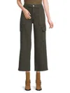 Hudson Women's Rosalie High Rise Wide Leg Jeans In Climbing Ivy