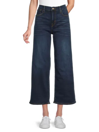 Hudson Women's Rosalie High Rise Wide Leg Jeans In Venus Blue