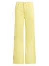 HUDSON WOMEN'S ROSIE HIGH-RISE BUTTON FLY WIDE-LEG ANKLE JEANS