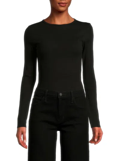 Hudson Women's Twist Back Bodysuit In Black