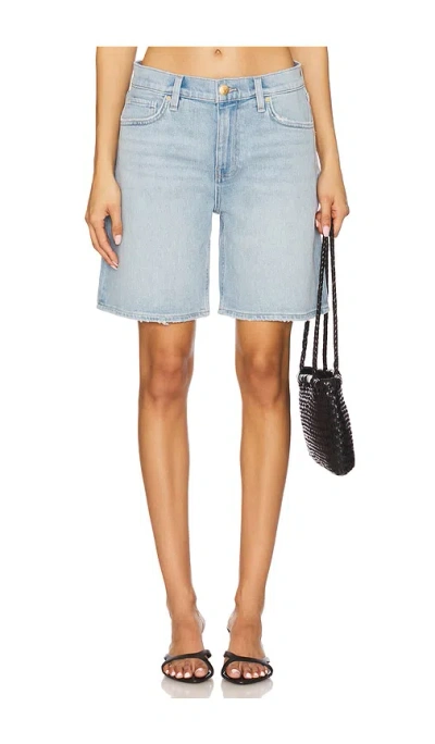 Hudson X Brooks Nader Bayou Boyfriend Short In Basin Bridge