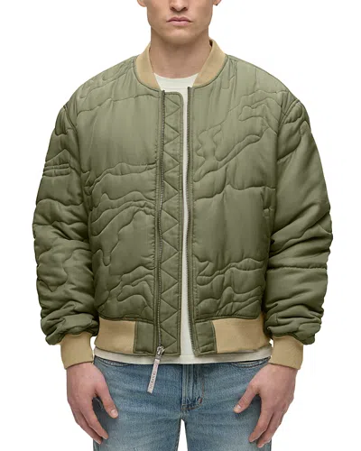 Hudson Jeans Nylon Jacket In Green
