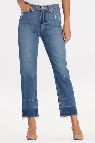 Hudson Zoeey Straight Jean In Fara In Blue