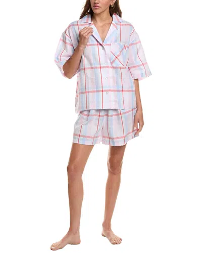 Hue 2pc Seersucker Pajama Set