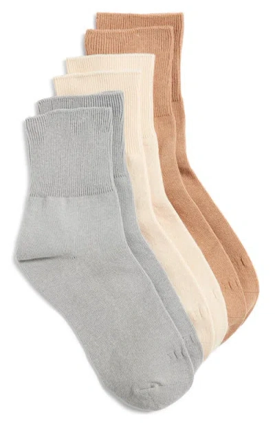Hue 3-pack Bobby Socks In Multi